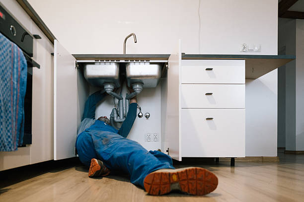 Professional Leak Detection technician working in Efland, NC